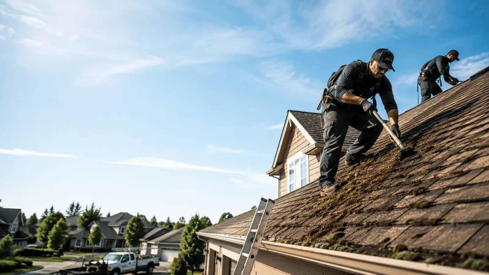 Roof Moss Removal in Vickery, OH near me